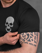 Тактична футболка потоотводяща odin black skull XXXL - зображення 10