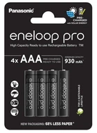 Акумулятор Panasonic Eneloop Pro AAA 930 мА·год 4BP 4 шт.