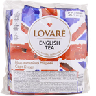 Черный крепкий чай в пакетиках Lovare English Tea 50 * 2 г