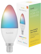 Inteligentna żarówka Hombli Smart Bulb E14 RGB + CCT (HBES-0124) - obraz 3