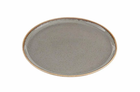 Тарелка для пиццы Porland Dark Grey фарфоровая 200 мм 162920/DG