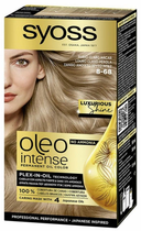 Krem farba do włosów z utleniaczem SYOSS Oleo Intense Tinte Sin Amoniaco Luxurious Shine Light Blonde 8-68 115 ml (8410436436205) - obraz 1