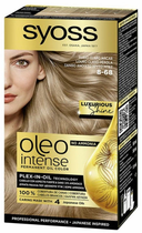 Krem farba do włosów z utleniaczem SYOSS Oleo Intense Tinte Sin Amoniaco Luxurious Shine Light Blonde 8-68 115 ml (8410436436205)