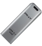 Pendrive PNY Elite 64GB USB 3.1 Silver (FD64GESTEEL31G-EF) - obraz 1