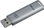 Флеш пам'ять PNY Elite 64GB USB 3.1 Silver (FD64GESTEEL31G-EF) - зображення 4