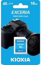 Karta pamięci Kioxia Exceria SDHC 16 GB Class 10 UHS-I (LNEX1L016GG4) - obraz 2