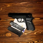 Стартовый пистолет Макарова, ПМ, SUR 2608 + доп магазин, Сигнальный пистолет под холостой патрон 9мм, Шумовой - изображение 2