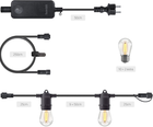 Inteligentne oświetlenie zewnętrzne Hombli Smart Outdoor String Light (HBBS-0129) - obraz 2