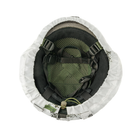Кавер на каску S/M (чехол на шлем) Signal Белый зимний камуфляж - изображение 6
