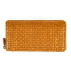 Жёлтый кошелек женский Ashwood Leather D81 Yellow