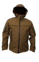 Куртка Soft Shell браун койот под кобуру Pancer Protection 58 - изображение 4