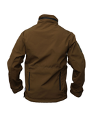 Куртка Soft Shell браун койот под кобуру Pancer Protection 58 - изображение 7