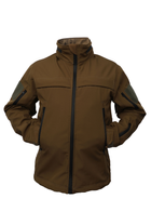 Куртка Soft Shell браун койот под кобуру Pancer Protection 50 - изображение 10