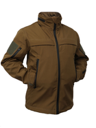 Куртка Soft Shell браун койот под кобуру Pancer Protection 54 - изображение 9
