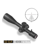 Оптичний приціл DISCOVERY Optics ED-ELR 5-40x56 SFIR Zerostop - зображення 4