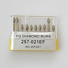 Бор алмазний FG стоматологічний турбінний наконечник 10 шт UMG 2,1/5,0 мм 806.314.257.504.021 (257-021EF) - зображення 1