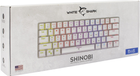 Клавіатура дротова WHITE SHARK Shinobi Outemu Blue USB White (GK-2022 White) - зображення 7