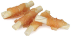Pałeczki dla psów Camon Roladki z wołowej skóry z kurczakiem 6 cm 80 g (8019808223698) - obraz 2