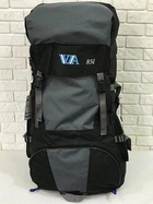 Рюкзак туристичний VA T-04-2 85л, сірий - зображення 1