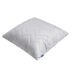 Подушка NORDIC COMFORT+ IDEIA 70х70 см чехол стеганный с молнией антиаллергенное волокно серая