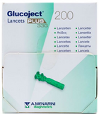 Lancety Menarini Group Glucoject Lancets Plus 33 G 200 szt (8012992483404) - obraz 1