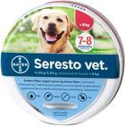 Obroża przeciwkleszczowa Bayer Seresto Vet dla psów ponad 8 kg (7046264691939) - obraz 1