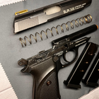 Стартовый пистолет Макарова, ПМ, SUR 2608 + доп магазин, Сигнальный пистолет под холостой патрон 9 мм, Шумовой - изображение 7