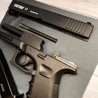 Стартовий пістолет Retay Glock 17, Retay G17, Сигнальний пістолет під холостий патрон 9мм - зображення 9