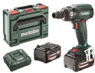 Акумуляторний безщітковий ударний гайковерт Metabo SSW 18 LTX 400 BL 18 В 2x4 Ah Li-Power + Зарядний пристрій ASC 55 + metaBOX 145 (602205500)