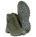 Высокие трекинговые ботинки M-Tac Осенне-зимняя обувь 39 Зеленые (Alop) - изображение 1