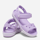 Sandały dziecięce dla dziewczynki Crocs 205400-5PR 25-26 (C9) Jasnofioletowe (196265541980) - obraz 2