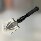 Лопата Skif Plus Mouse 2 (SPK7G), нержавіюча сталь, складана лопата з пилкою - зображення 1