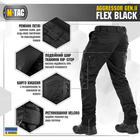M-Tac брюки Aggressor Gen II Flex Black 44/34 - изображение 5