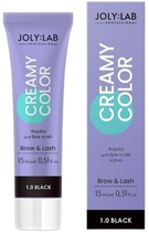 Фарба для брів і вій Joly:Lab Creamy Color 15 мл Чорна (4823109408685)
