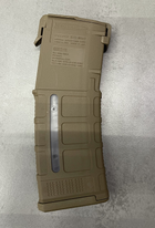 Магазин для AR15 Magpul Койот с окном на 30 п. PMAG 30 GEN M3 AR/M4 5.56x45mm / .223 Remington (MAG556) - изображение 3