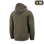 M-tac комплект Shoft Shell куртка з підстібкою, штани тактичні, рукавички, рюкзак олива L - зображення 2
