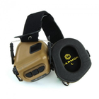 Активні захисні навушники Earmor M31 MOD3 (CB) Coyote Brown - изображение 9