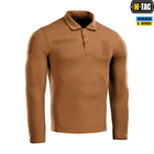 M-Tac поло тактическое длинный рукав 65/35 Coyote Brown 2XL - изображение 3