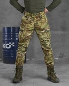 Стрейчові тактичні штани kord мультикам ВТ6733 38 - зображення 1