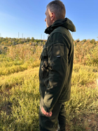 Тактическая куртка весна хаки COMBAT Боевой софтшел Soft-Shell олива для спец подразделення ВСУ S M - изображение 3