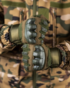 Перчатки военные полнопалые Олива XL - изображение 4