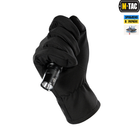 M-Tac рукавички демісезонні Soft Shell Black XL - зображення 5