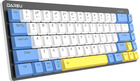 Klawiatura Dareu EK868 Bluetooth Biało-niebiesko-żółta (TK568B08604R) - obraz 3