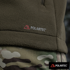 M-Tac кофта Combat Fleece Polartec Jacket Dark Олива 3XL/L - изображение 15