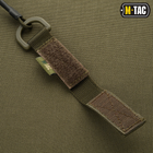 M-Tac шнур страхувальний Lite комбінований з D-кільцем олива - зображення 3