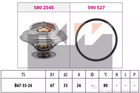 580 254 KW Термостат (аналог EPS 1.880.254/Facet 7.8254 ) KW (580254)