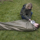 Спасательное одеяло Германия WERO MED X зеленое - изображение 3
