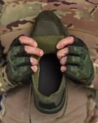 Тактичні чоловічі кросівки з натуральної шкіри літні 42р олива (14576) - зображення 4
