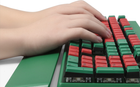 Клавіатура Delux KM17DB Зелено-червона (6938820413844) - зображення 3