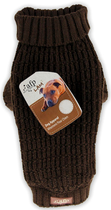 Sweter All For Paws Knitted Dog Sweater Fishermans XXL 46 cm Brown (0847922094768) - obraz 1